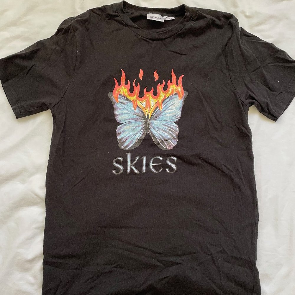 Black Butterfly Tee